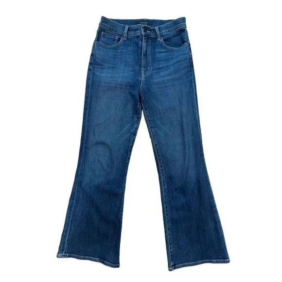J Brand Jeans J Branddark Blue Flare High Waist Bootcut Denim